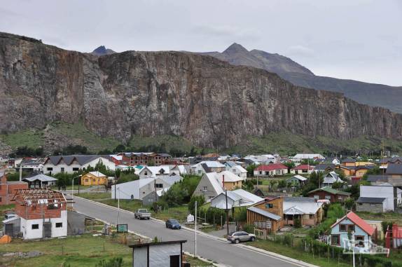 A simpática cidade de El Chaltén, ao lado do Parque Nacional Los Glaciares, na Argentina